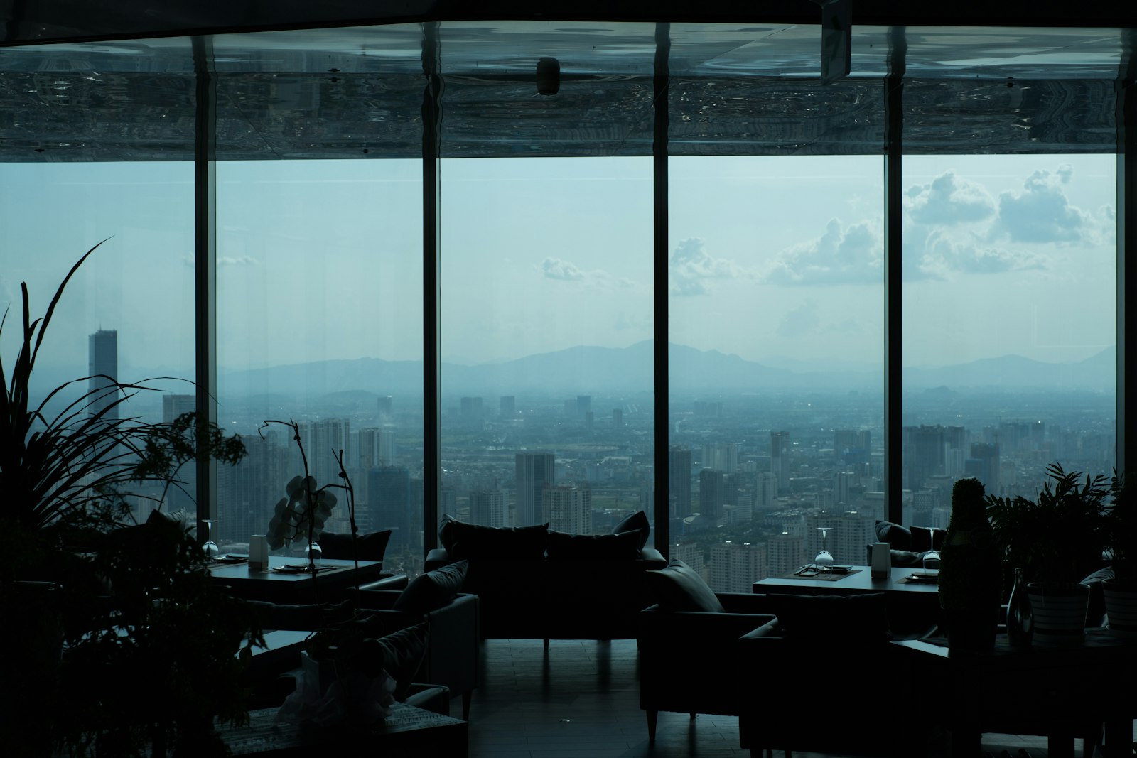 Estar com vista para a cidade