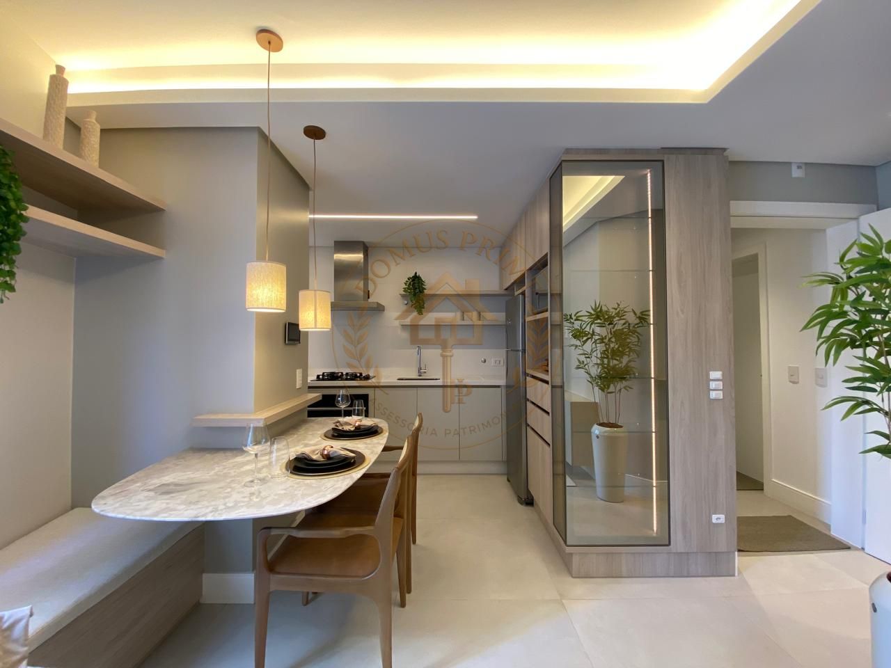 Apartamento Garden mobiliado no Centro de Florianópolis
